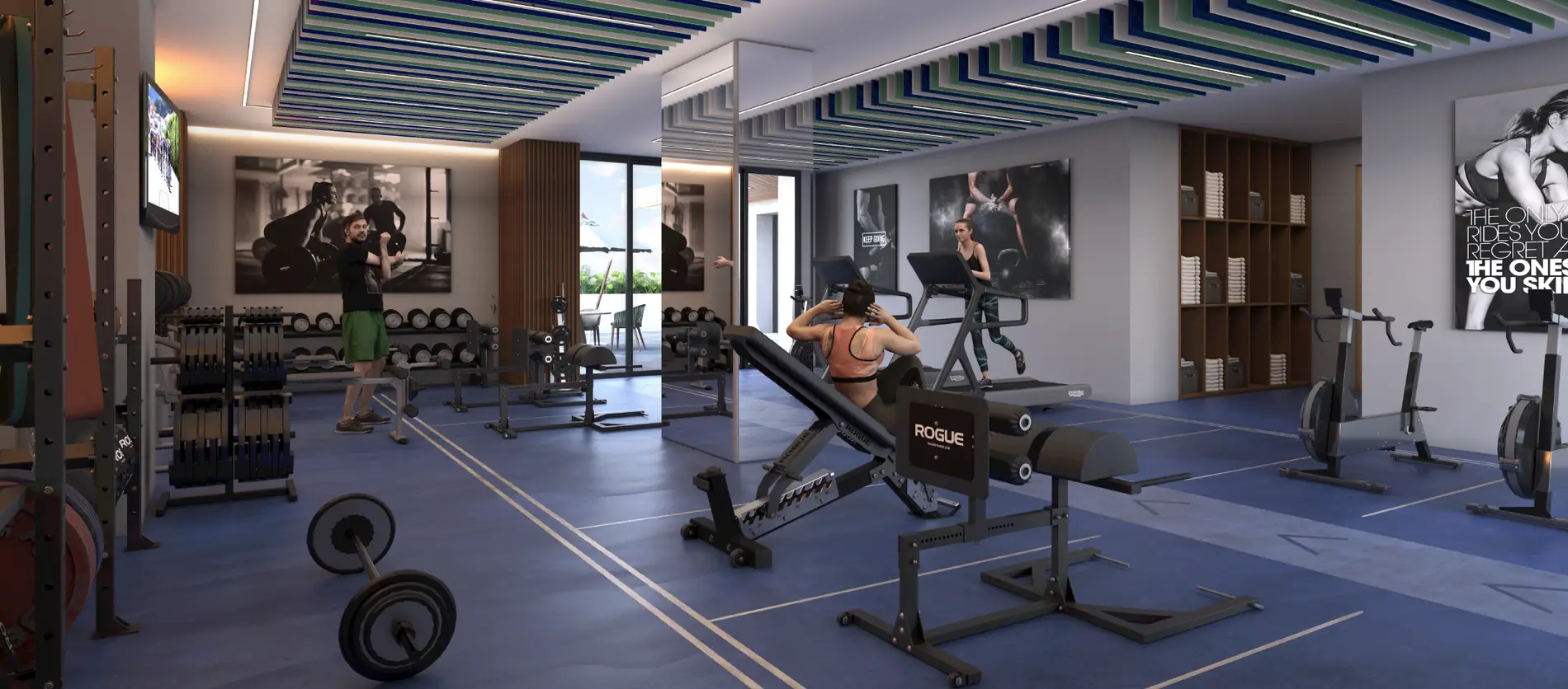 Miraz Lomas — gimnasio