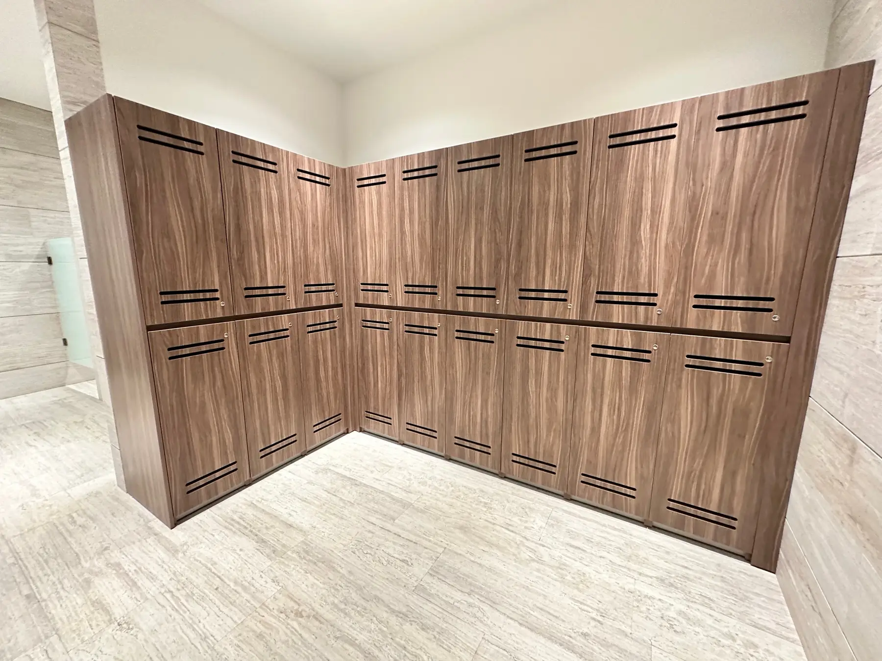 Lockers y vestidores